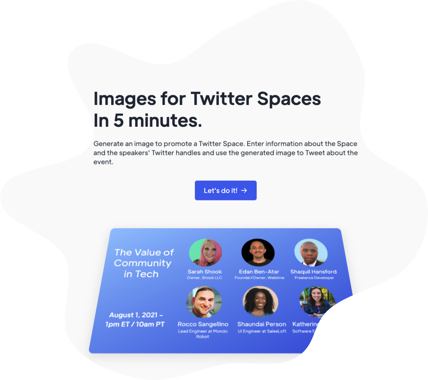 spacespromo.com landing page